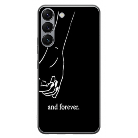 Husa personalizata tip carcasa HQPrint pentru Samsung Galaxy S23, model Always and Forever 2, multicolor, S1D1M0280