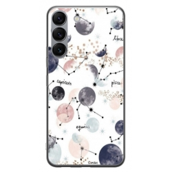 Husa personalizata tip carcasa HQPrint pentru Samsung Galaxy S23, model Abstract 6, multicolor, S1D1M0372