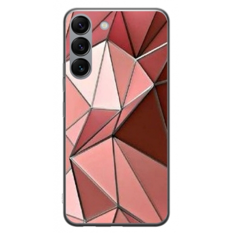 Husa personalizata tip carcasa HQPrint pentru Samsung Galaxy S23, model 3D, multicolor, S1D1M0373