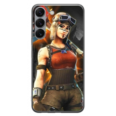 Husa personalizata tip carcasa HQPrint pentru Samsung Galaxy S23, model Fortnite 1, multicolor, S1D1M0073