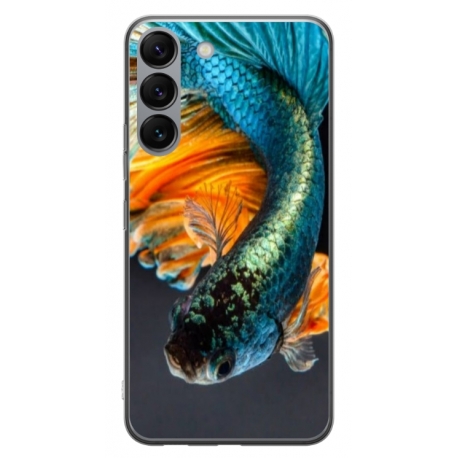 Husa personalizata tip carcasa HQPrint pentru Samsung Galaxy S23, model Pesti 1, multicolor, S1D1M0074