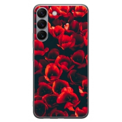 Husa personalizata tip carcasa HQPrint pentru Samsung Galaxy S23, model Flowers 24, multicolor, S1D1M0386