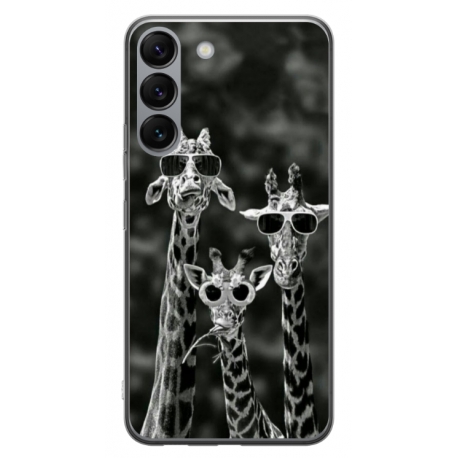 Husa personalizata tip carcasa HQPrint pentru Samsung Galaxy S23, model Zebra 1, multicolor, S1D1M0086