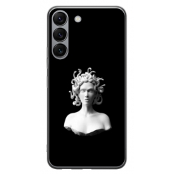Husa personalizata tip carcasa HQPrint pentru Samsung Galaxy S23, model Medusa 1, multicolor, S1D1M0121