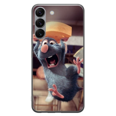 Husa personalizata tip carcasa HQPrint pentru Samsung Galaxy S23, model Ratatouille, multicolor, S1D1M0151