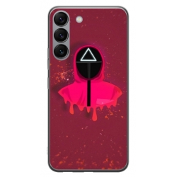 Husa personalizata tip carcasa HQPrint pentru Samsung Galaxy S23, model Squid Game 6, multicolor, S1D1M0178