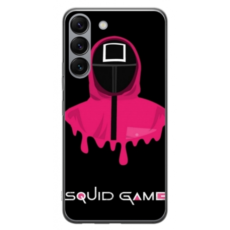 Husa personalizata tip carcasa HQPrint pentru Samsung Galaxy S23, model Squid Game 7, multicolor, S1D1M0179