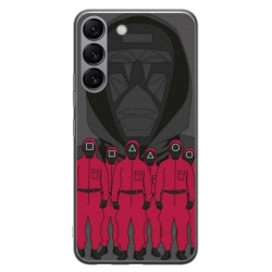 Husa personalizata tip carcasa HQPrint pentru Samsung Galaxy S23, model Squid Game 15, multicolor, S1D1M0187