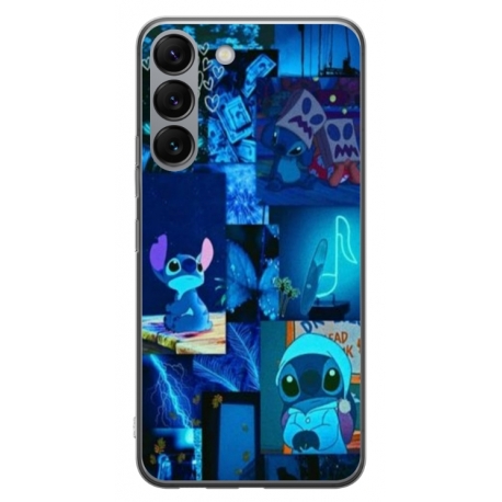 Husa personalizata tip carcasa HQPrint pentru Samsung Galaxy S23, model Stitch 1, multicolor, S1D1M0191