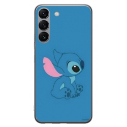Husa personalizata tip carcasa HQPrint pentru Samsung Galaxy S23, model Blue Stich, multicolor, S1D1M0192