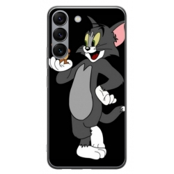 Husa personalizata tip carcasa HQPrint pentru Samsung Galaxy S23, model Tom and Jerry 2, multicolor, S1D1M0204