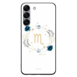 Husa personalizata tip carcasa HQPrint pentru Samsung Galaxy S23, model Zodiac Circle, multicolor, S1D1M0349