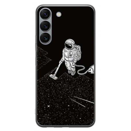 Husa personalizata tip carcasa HQPrint pentru Samsung Galaxy S23 Plus, model Vacuum of Space, multicolor, S1D1M0007