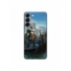 Husa personalizata tip carcasa HQPrint pentru Samsung Galaxy S23 Plus, model God of War 1, multicolor, S1D1M0008