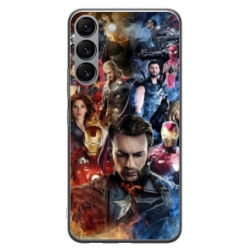 Husa personalizata tip carcasa HQPrint pentru Samsung Galaxy S23 Plus, model Avengers Endgame, multicolor, S1D1M0009