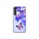 Husa personalizata tip carcasa HQPrint pentru Samsung Galaxy S23 Plus, model Butterfly 2, multicolor, S1D1M0029