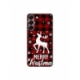 Husa personalizata tip carcasa HQPrint pentru Samsung Galaxy S23 Plus, model Merry Christmas Reindeer 2, multicolor, S1D1M0050