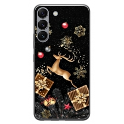 Husa personalizata tip carcasa HQPrint pentru Samsung Galaxy S23 Plus, model Reindeer 2, multicolor, S1D1M0052