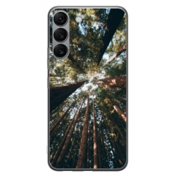 Husa personalizata tip carcasa HQPrint pentru Samsung Galaxy S23 Plus, model Tree perspective, multicolor, S1D1M0079