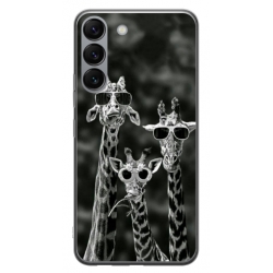 Husa personalizata tip carcasa HQPrint pentru Samsung Galaxy S23 Plus, model Zebra 1, multicolor, S1D1M0086