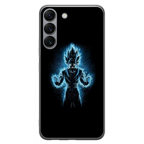 Husa personalizata tip carcasa HQPrint pentru Samsung Galaxy S23 Plus, model Goku, multicolor, S1D1M0087
