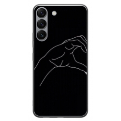 Husa personalizata tip carcasa HQPrint pentru Samsung Galaxy S23 Plus, model Forever and Always 1, multicolor, S1D1M0094
