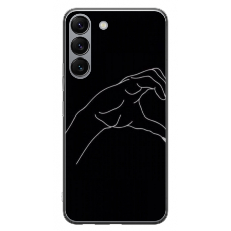 Husa personalizata tip carcasa HQPrint pentru Samsung Galaxy S23 Plus, model Forever and Always 1, multicolor, S1D1M0094