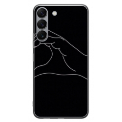 Husa personalizata tip carcasa HQPrint pentru Samsung Galaxy S23 Plus, model Foreverand Always 2, multicolor, S1D1M0095