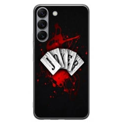Husa personalizata tip carcasa HQPrint pentru Samsung Galaxy S23 Plus, model Joker 1, multicolor, S1D1M0106