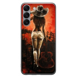 Husa personalizata tip carcasa HQPrint pentru Samsung Galaxy S23 Plus, model Sexy Lady, multicolor, S1D1M0113