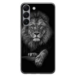 Husa personalizata tip carcasa HQPrint pentru Samsung Galaxy S23 Plus, model Lion 2, multicolor, S1D1M0117