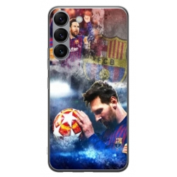 Husa personalizata tip carcasa HQPrint pentru Samsung Galaxy S23 Plus, model Messi 1, multicolor, S1D1M0122