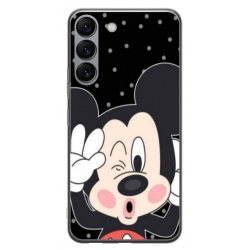 Husa personalizata tip carcasa HQPrint pentru Samsung Galaxy S23 Plus, model Mickey 1, multicolor, S1D1M0124