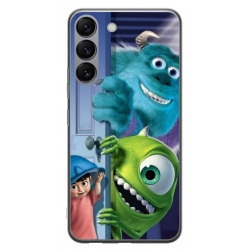 Husa personalizata tip carcasa HQPrint pentru Samsung Galaxy S23 Plus, model Monster INC, multicolor, S1D1M0127