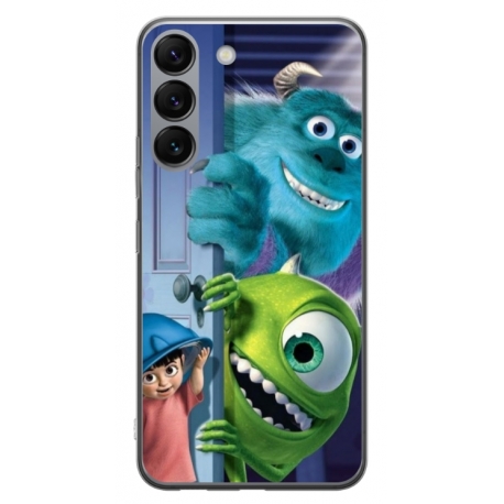 Husa personalizata tip carcasa HQPrint pentru Samsung Galaxy S23 Plus, model Monster INC, multicolor, S1D1M0127