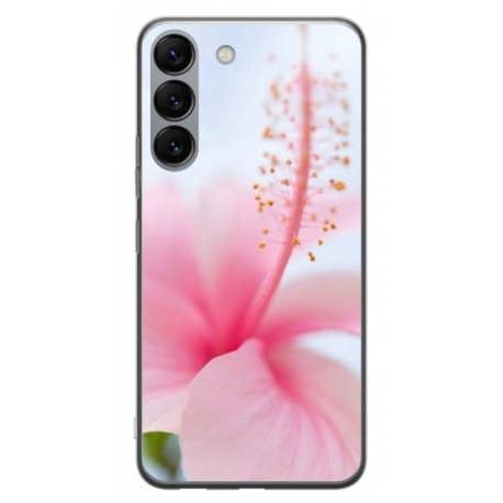 Husa personalizata tip carcasa HQPrint pentru Samsung Galaxy S23 Plus, model Flowers 9, multicolor, S1D1M0142