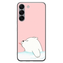 Husa personalizata tip carcasa HQPrint pentru Samsung Galaxy S23 Plus, model Bears 4, multicolor, S1D1M0144