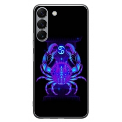 Husa personalizata tip carcasa HQPrint pentru Samsung Galaxy S23 Plus, model Cancer, multicolor, S1D1M0147