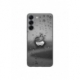 Husa personalizata tip carcasa HQPrint pentru Samsung Galaxy S23 Plus, model Rainy Apple logo, multicolor, S1D1M0148