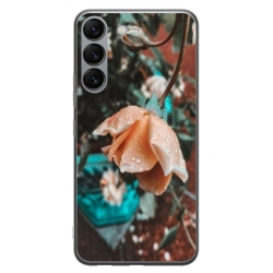 Husa personalizata tip carcasa HQPrint pentru Samsung Galaxy S23 Plus, model Flowers 10, multicolor, S1D1M0149