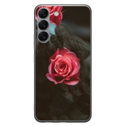 Husa personalizata tip carcasa HQPrint pentru Samsung Galaxy S23 Plus, model Flowers 11, multicolor, S1D1M0156