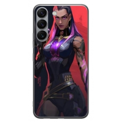 Husa personalizata tip carcasa HQPrint pentru Samsung Galaxy S23 Plus, model Valorant, multicolor, S1D1M0157