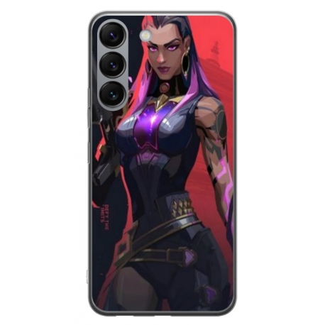 Husa personalizata tip carcasa HQPrint pentru Samsung Galaxy S23 Plus, model Valorant, multicolor, S1D1M0157
