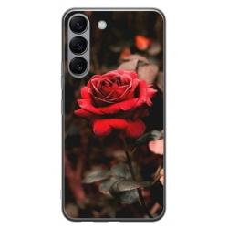 Husa personalizata tip carcasa HQPrint pentru Samsung Galaxy S23 Plus, model Flowers 12, multicolor, S1D1M0160