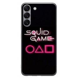 Husa personalizata tip carcasa HQPrint pentru Samsung Galaxy S23 Plus, model Squid Game 4, multicolor, S1D1M0176