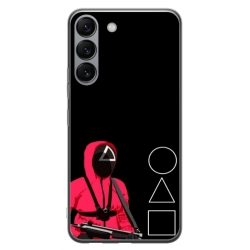 Husa personalizata tip carcasa HQPrint pentru Samsung Galaxy S23 Plus, model Squid Game 5, multicolor, S1D1M0177