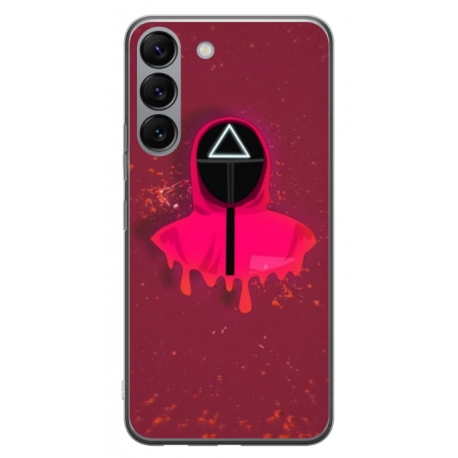 Husa personalizata tip carcasa HQPrint pentru Samsung Galaxy S23 Plus, model Squid Game 6, multicolor, S1D1M0178