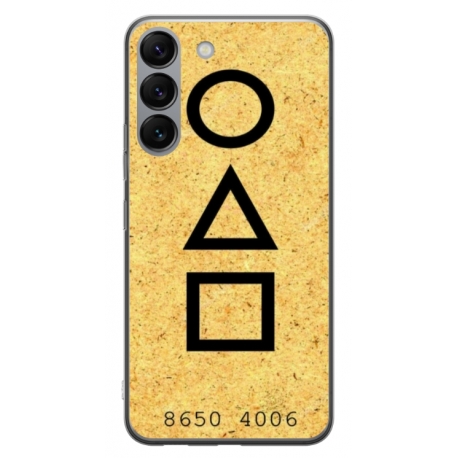 Husa personalizata tip carcasa HQPrint pentru Samsung Galaxy S23 Plus, model Squid Game 9, multicolor, S1D1M0181