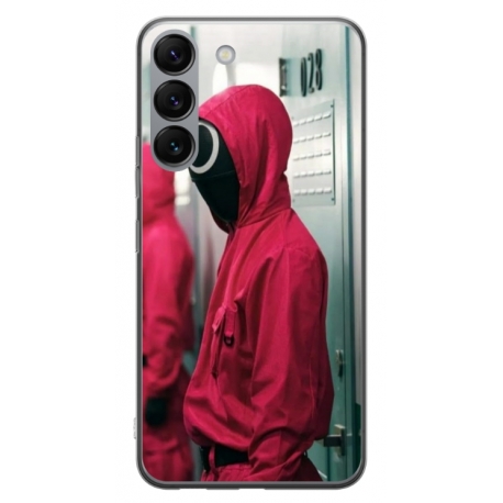 Husa personalizata tip carcasa HQPrint pentru Samsung Galaxy S23 Plus, model Squid Game 14, multicolor, S1D1M0186