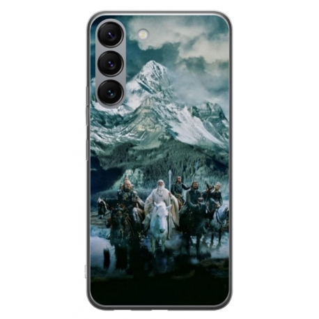 Husa personalizata tip carcasa HQPrint pentru Samsung Galaxy S23 Plus, model Lord of the Rings 1, multicolor, S1D1M0189